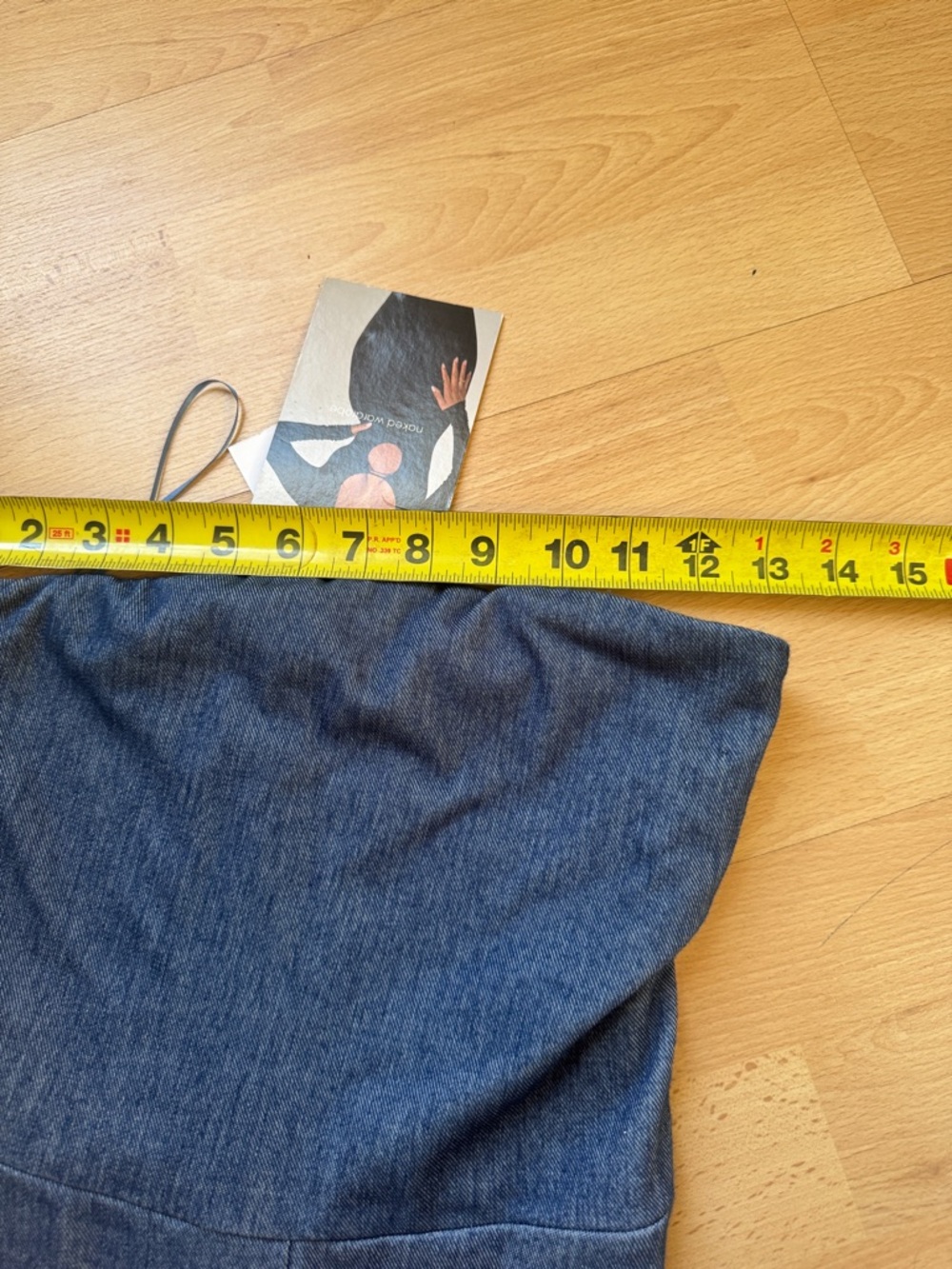 Naked Wardrobe Denim Jumpsuit Small - Picture 7 of 10